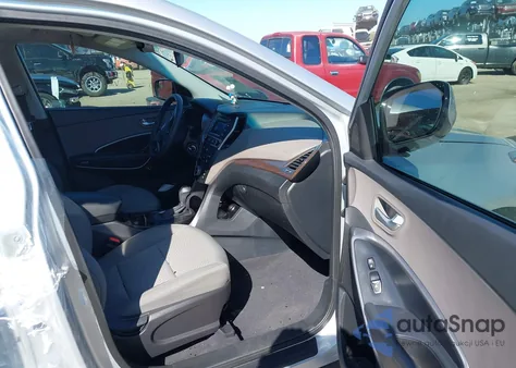 2017 Hyundai Santa Fe Sport 2.4L from USA, damaged, VIN 5XYZTDLB5HG395852